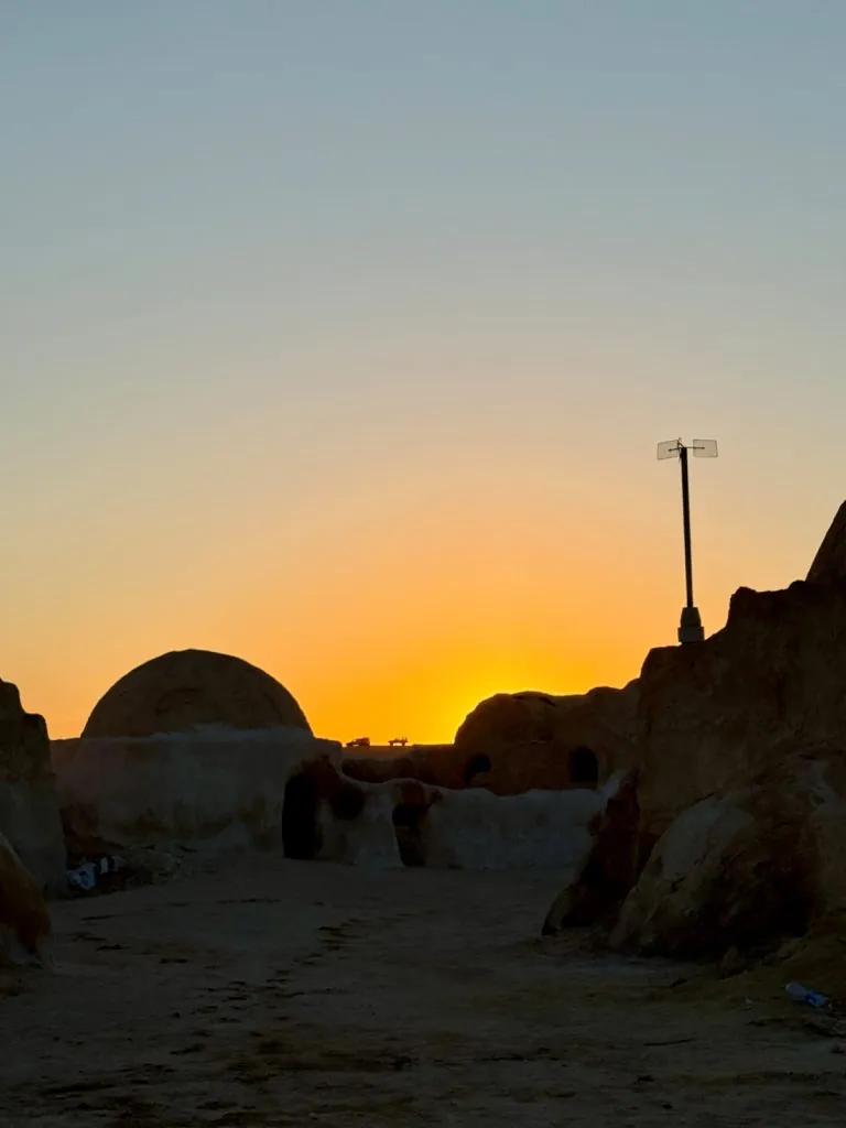 Inspelningsplatser för Star Wars i Tunisien