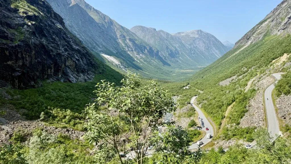 Trollstigen i Norge