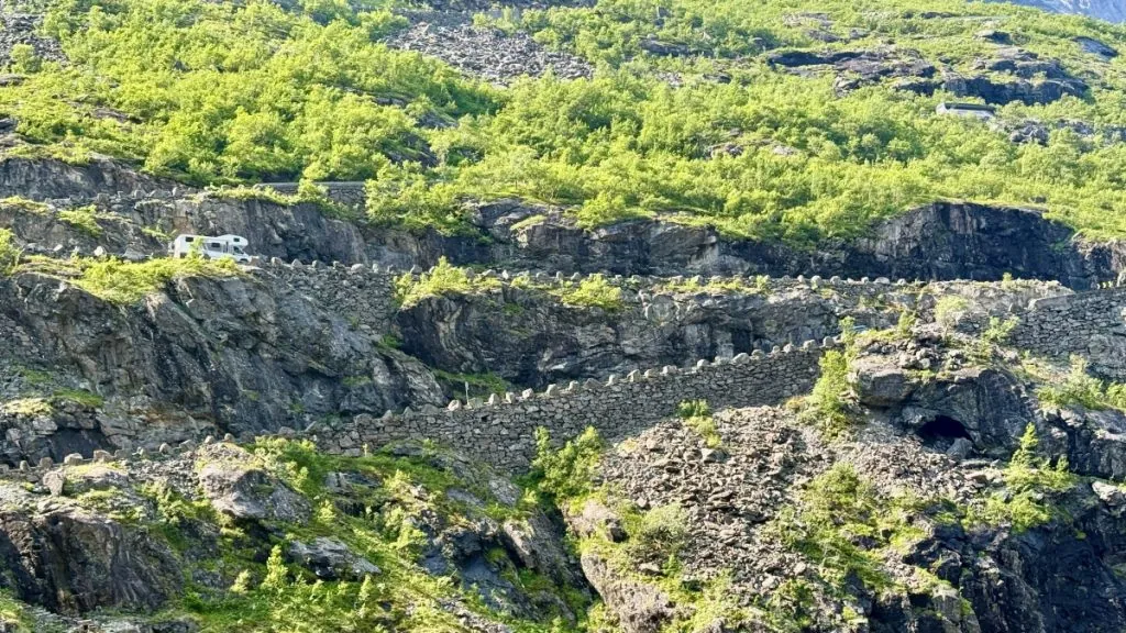 Trollstigen i Norge