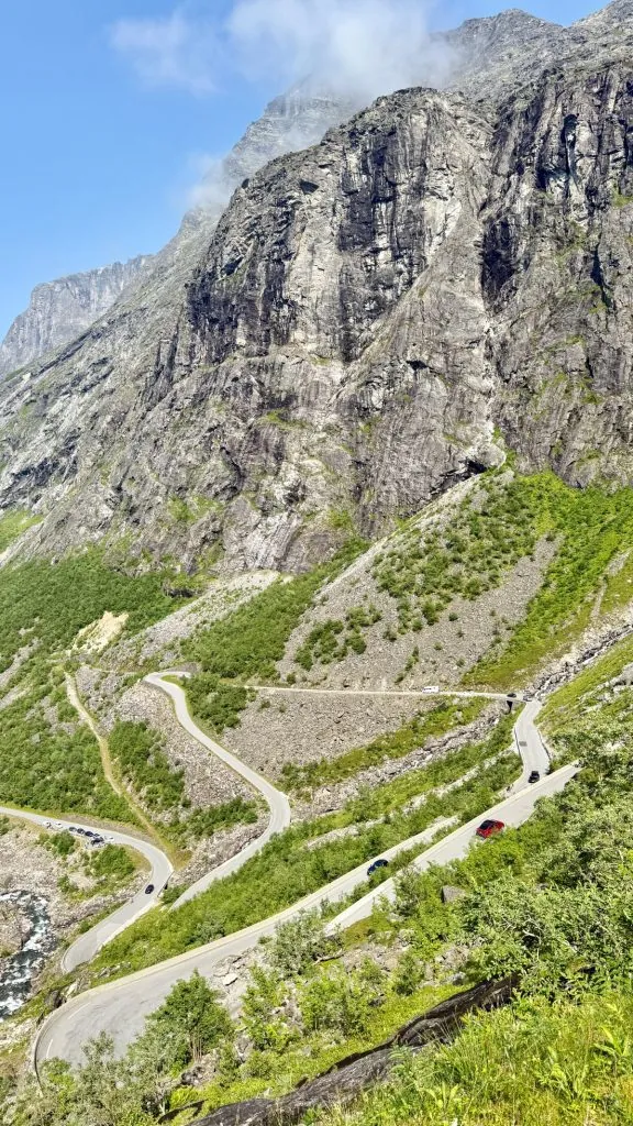 Trollstigen i Norge