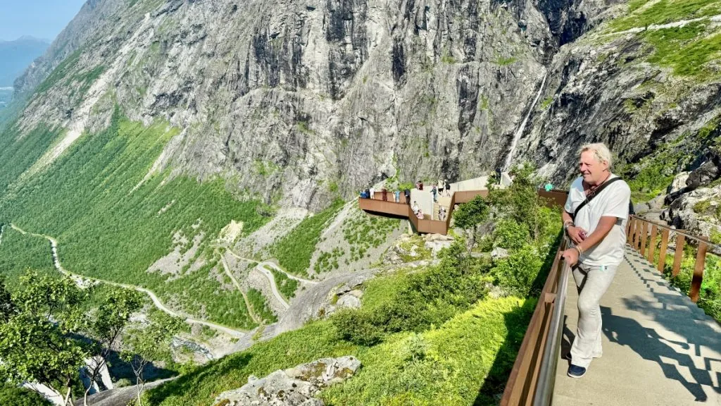 Trollstigen i Norge