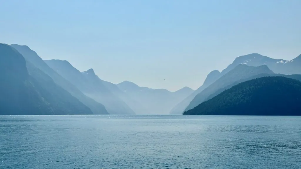 Geirangerfjorden i Norge