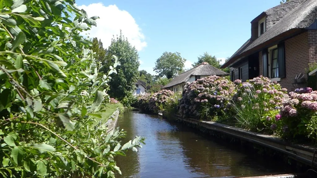 Giethoorn Nederländerna