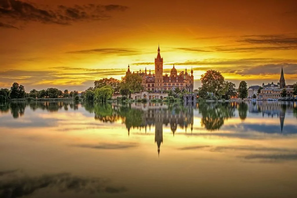 Slottshöst i Mecklenburg-Vorpommern