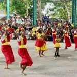 Sinulog festival på Malapascua i Filippinerna