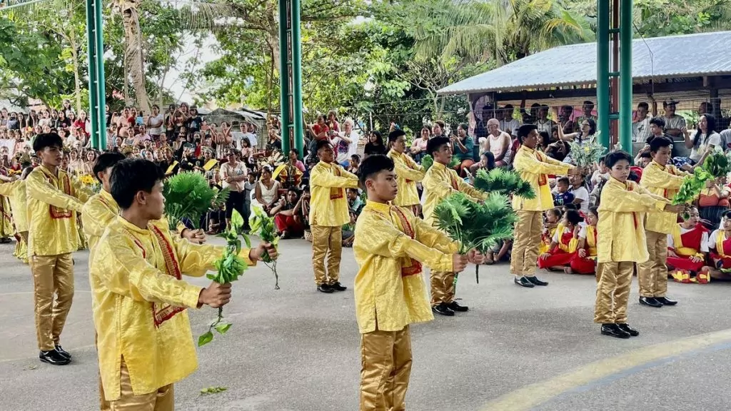 Sinulog festival på Malapascua i Filippinerna