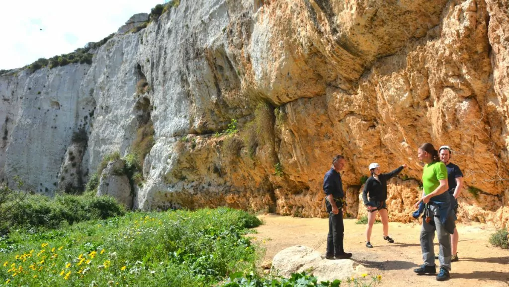 Naturupplevelser på Malta och Gozo - klättring