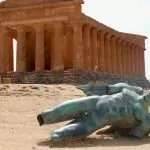 Antika tempel i Agrigento, Sicilien