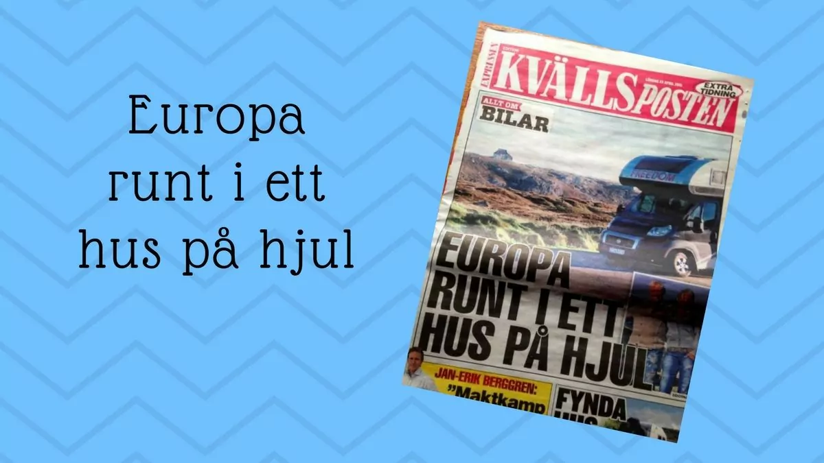 Europa runt i ett hus på hjul