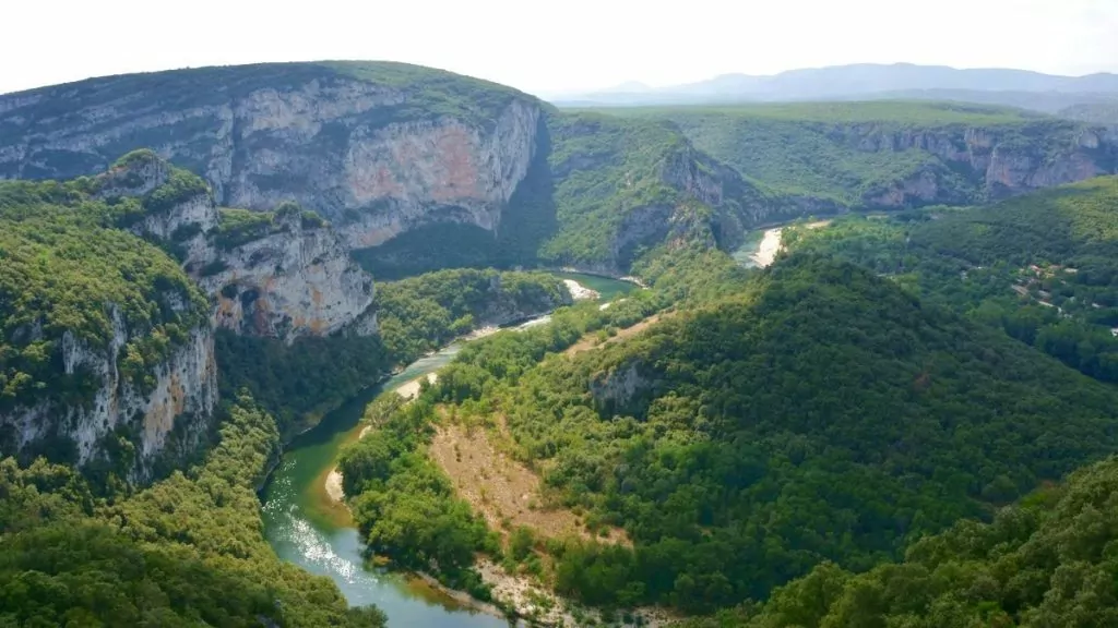 Ardeche canyon