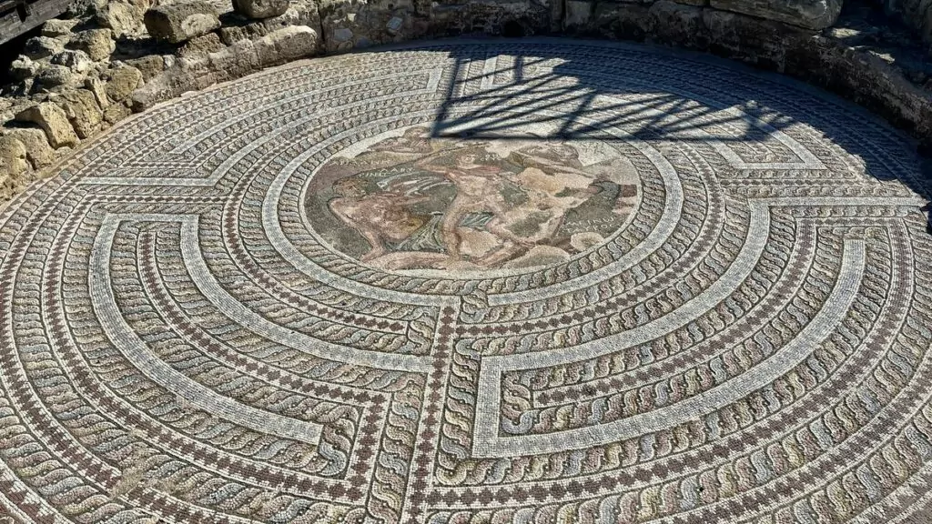 Mosaik på Cypern
