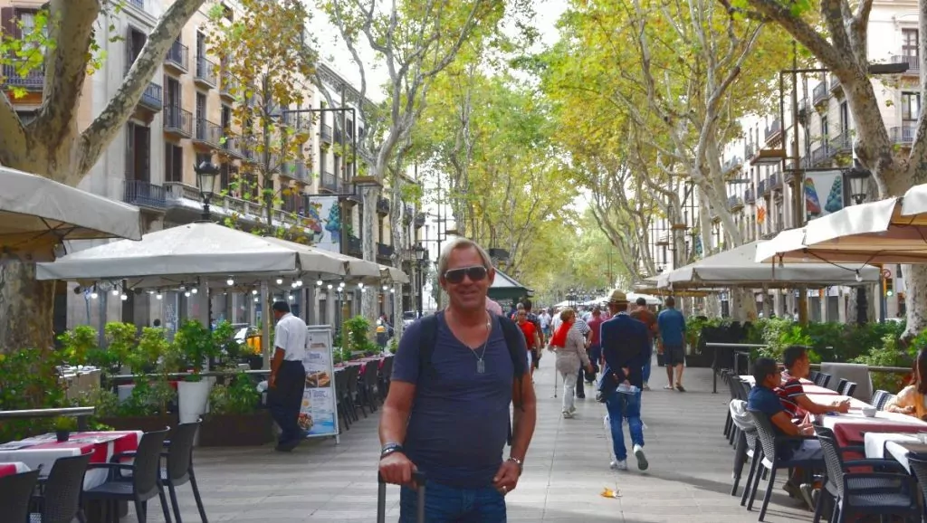 La Rambla i Barcelona