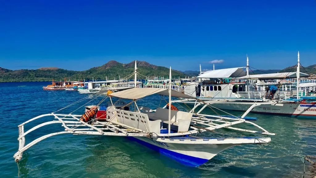 Att göra i Coron i Filippinerna -båtturer