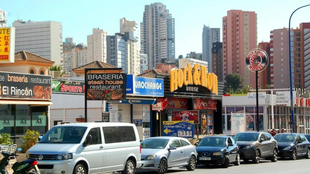 benidorm spanien