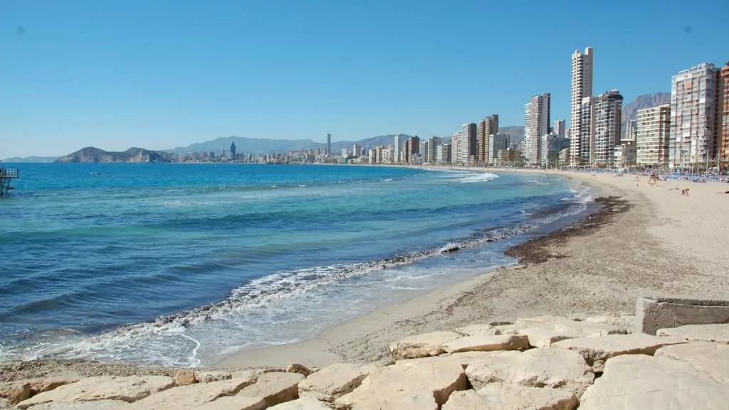 Benidorm strand - Spaniens vackraste strand?