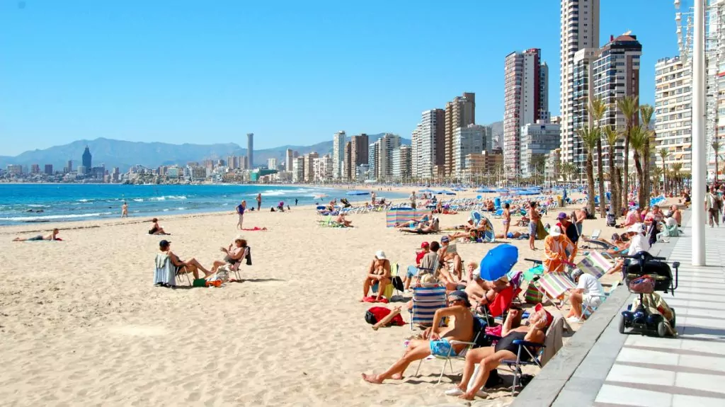 Benidorm strand