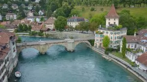 Semestra i Europa - Bern flod