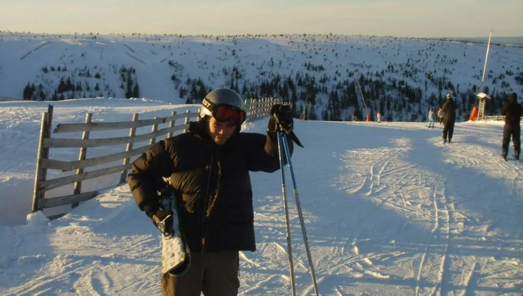 Sälen 2008 - Billie 12 år