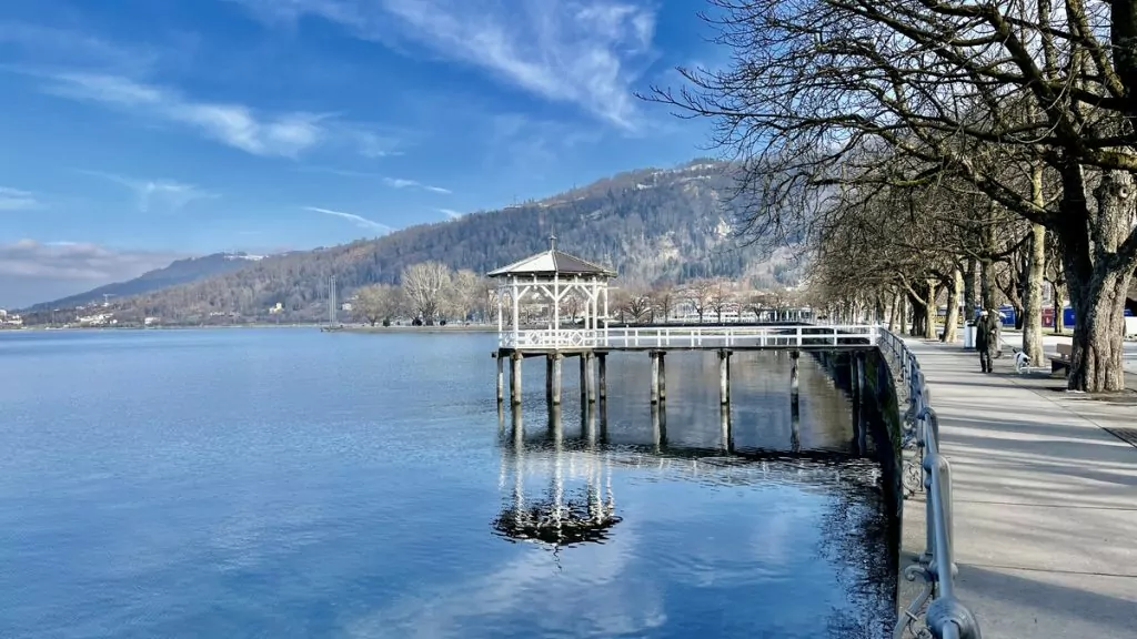 Att göra i Bregenz i Österrike - Bodensjön