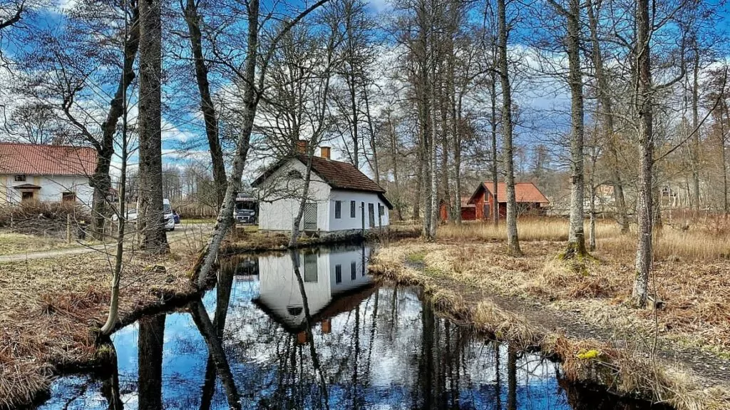 Boo slott nedre parken