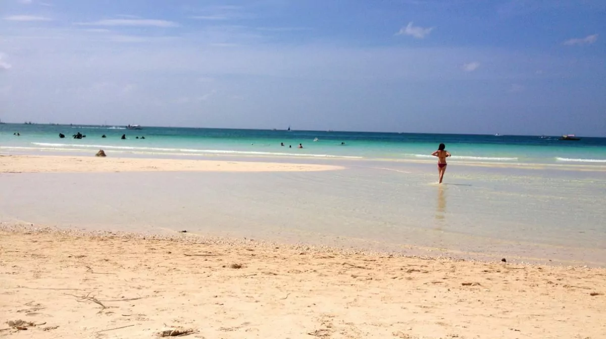 Boracay beach