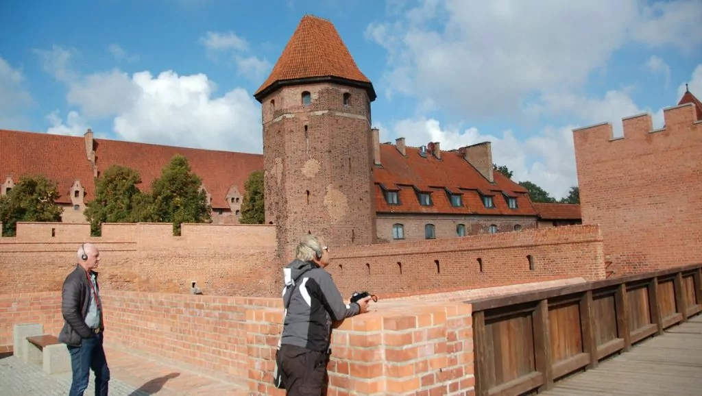 Borgen Malbork i Polen