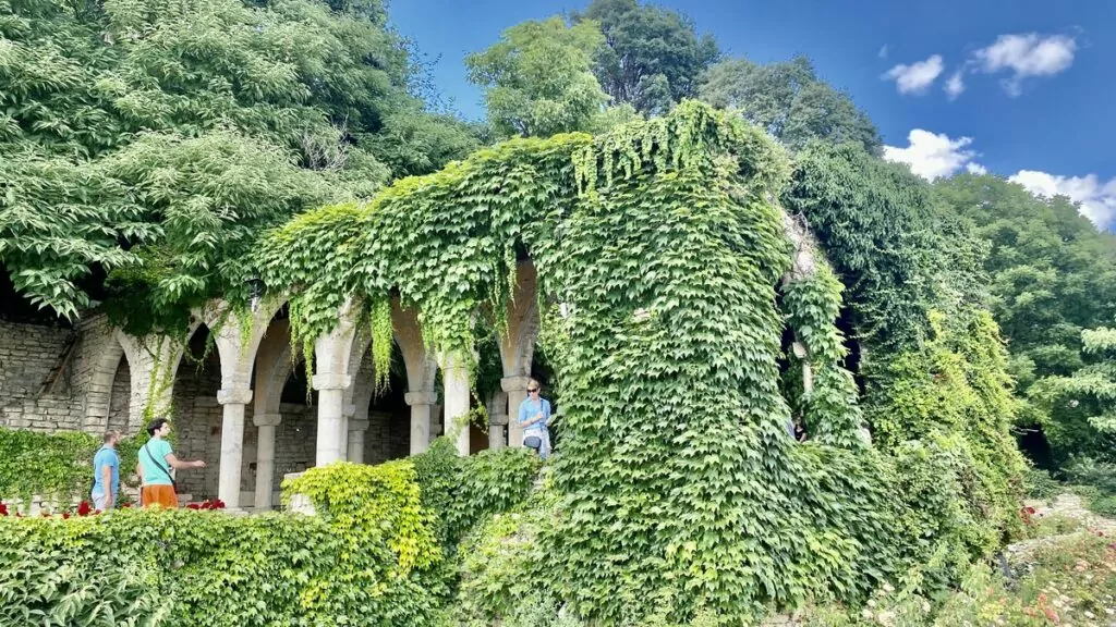 Baltjik i Bulgarien - den botaniska trädgården