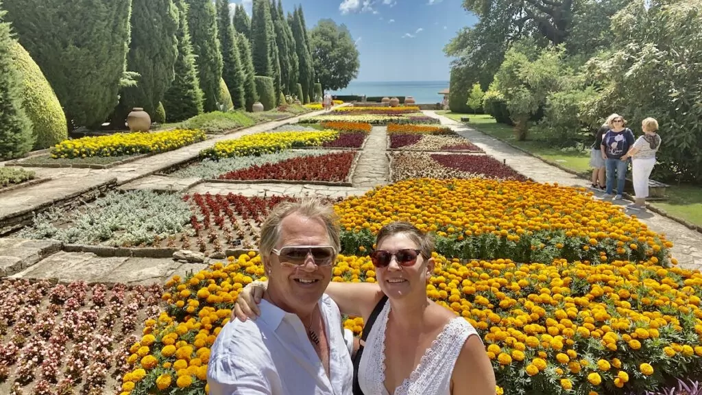 Baltjik i Bulgarien - den botaniska trädgården