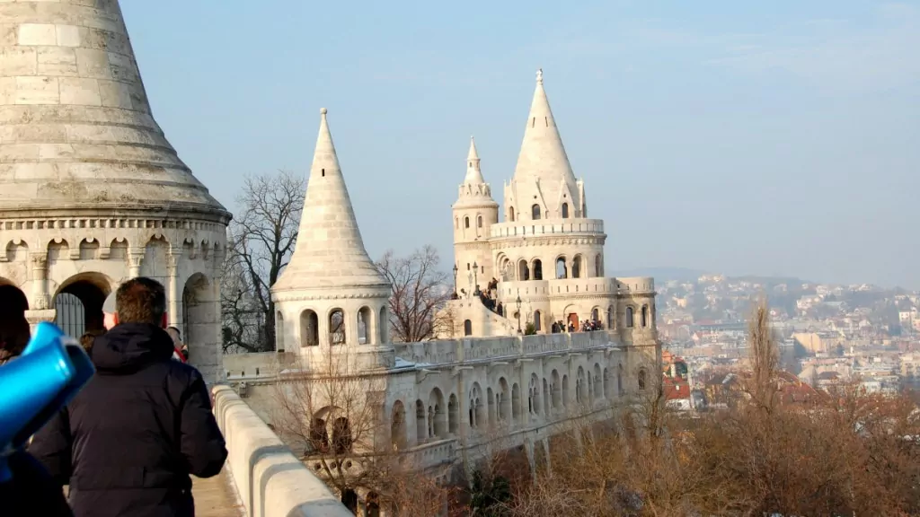 Budapest är en vacker vinterstad