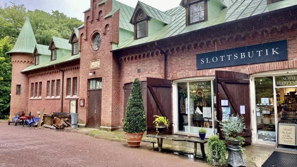 Sofiero slott och slottsträdgård - slottsbutik