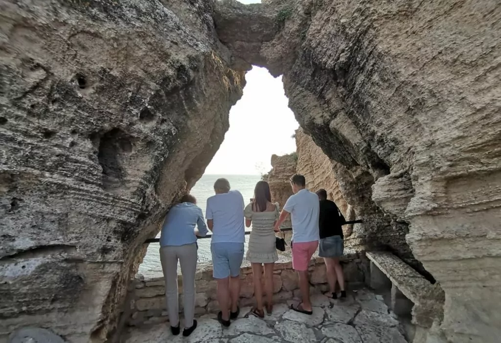 Cape Kaliakra i Bulgarien