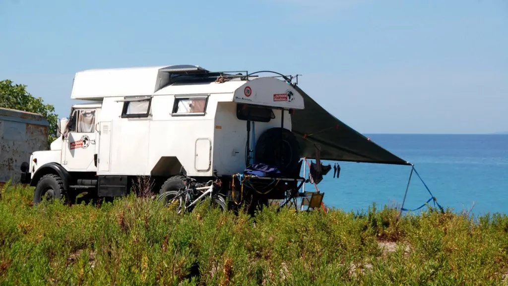 camping i Albanien