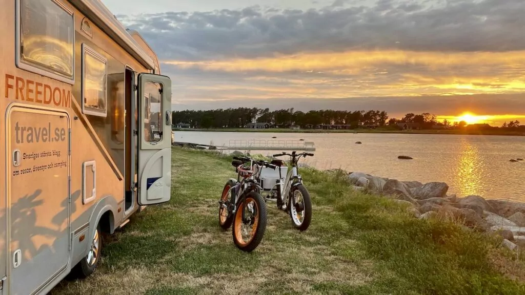 Göra i Borgholm - hänga på Kapelluddens camping