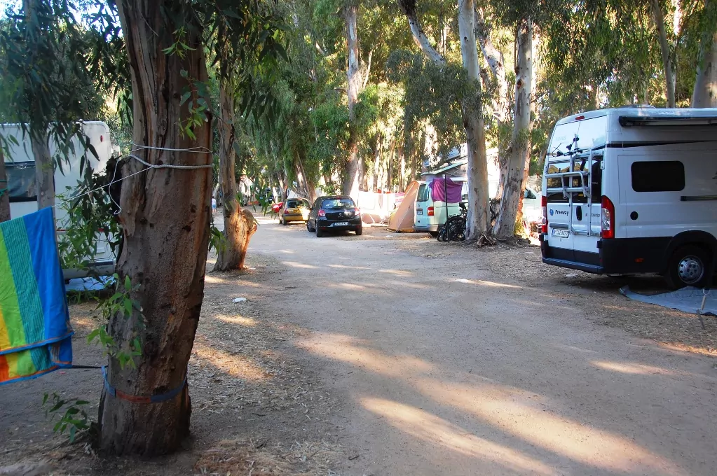 Camping I Calvi - La Pinede på Korsika