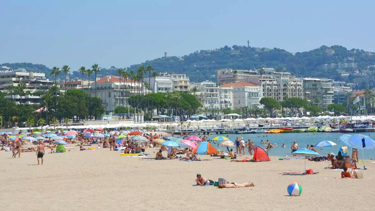 Cannes vid Frankrikes riviera