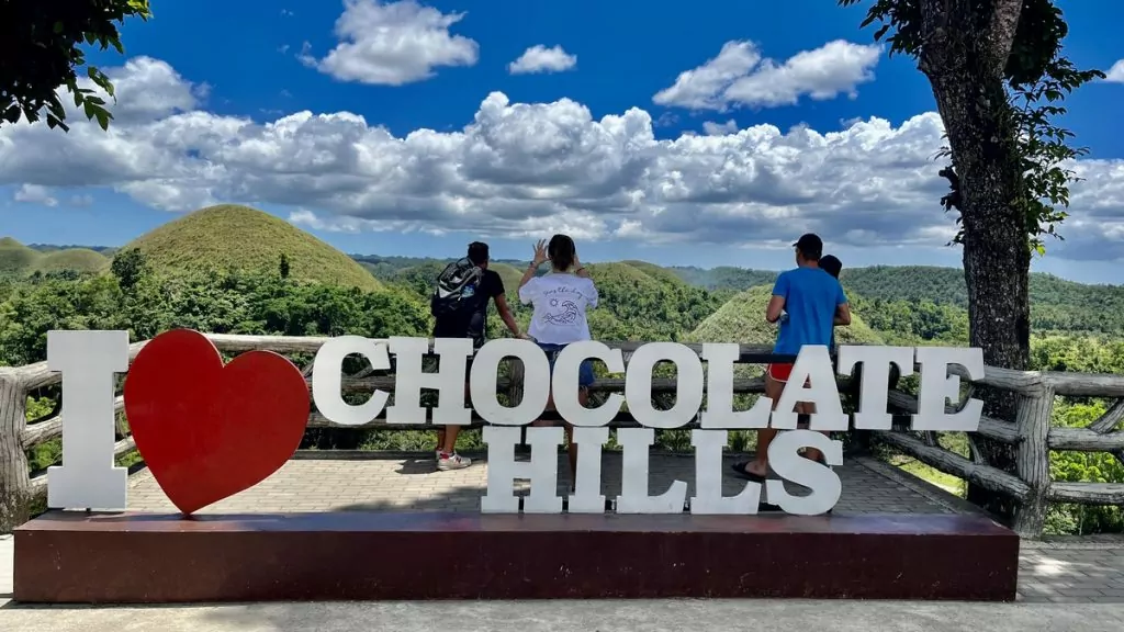 Chokladkullarna på Bohol - Chocolate Hills