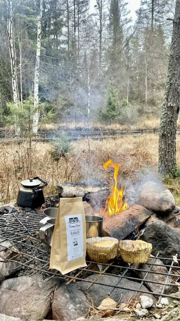 Kaffe vid Alsterån - här kan man också åka packraft