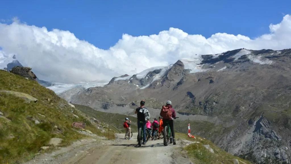 Sommar i Zermatt - mountainbike