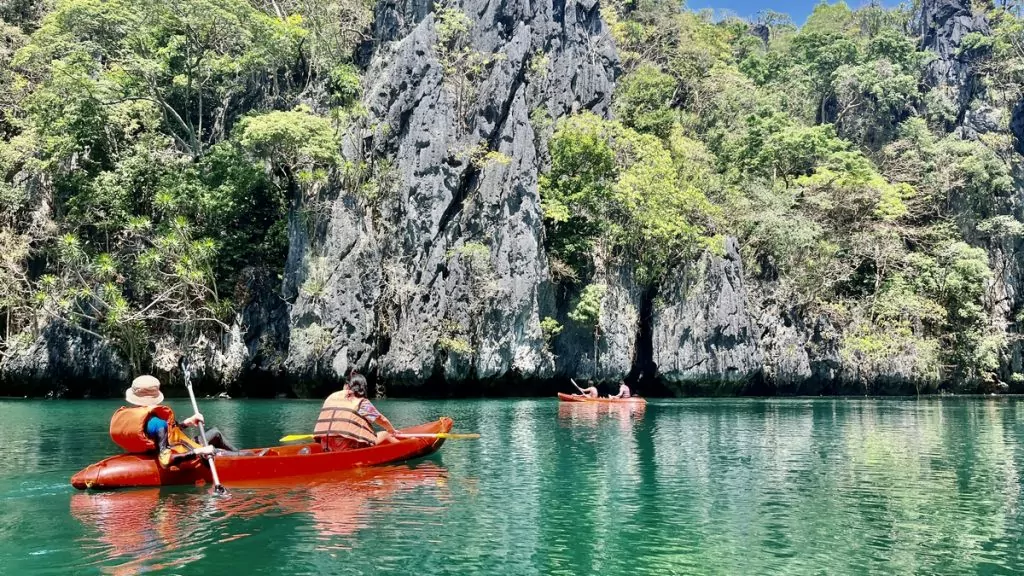 Båtturer i El Nido - kajak