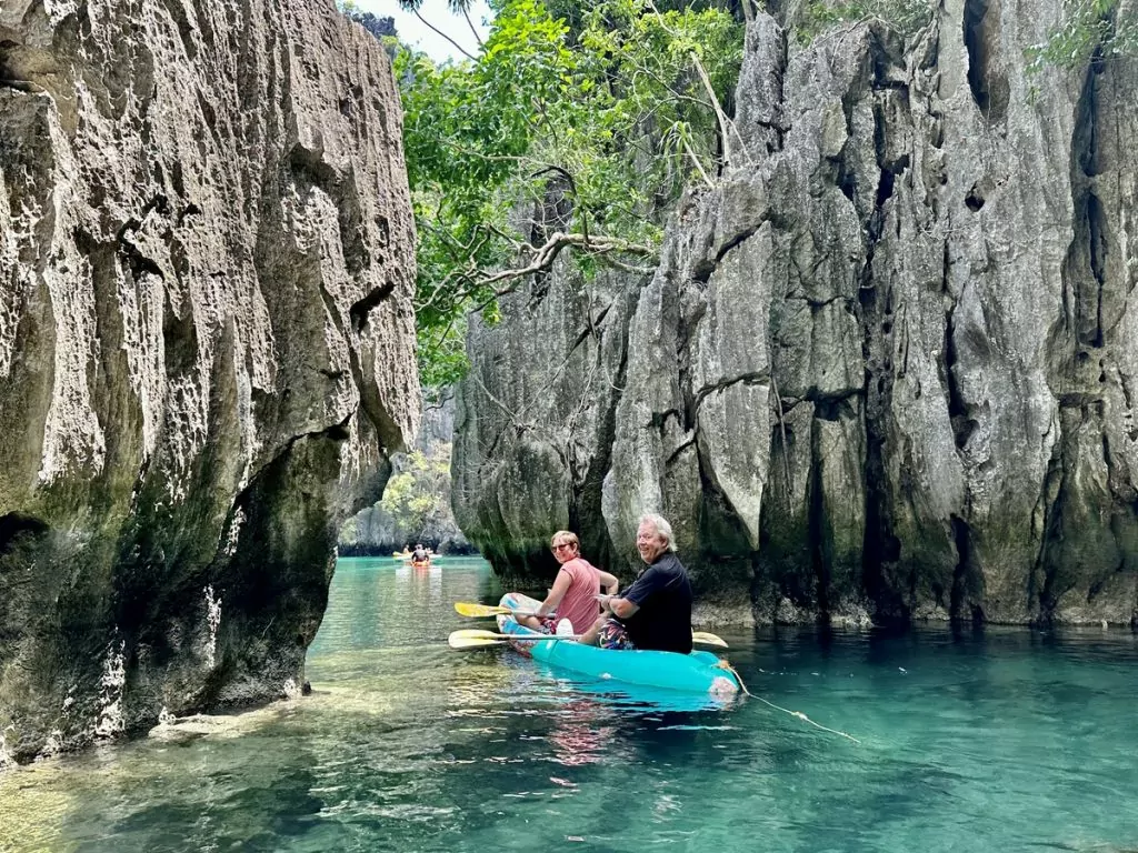 Kajak i Small Lagoon