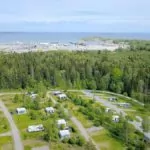 Kapellskärs camping i Riddersholms naturreservat