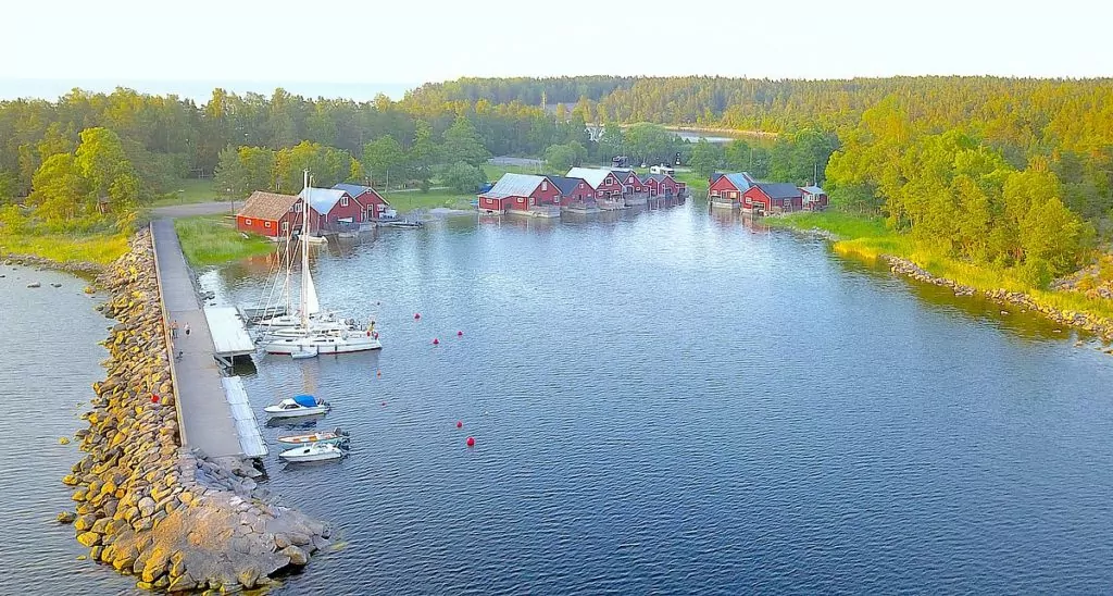 Ställplats i Sikhjälma hamn