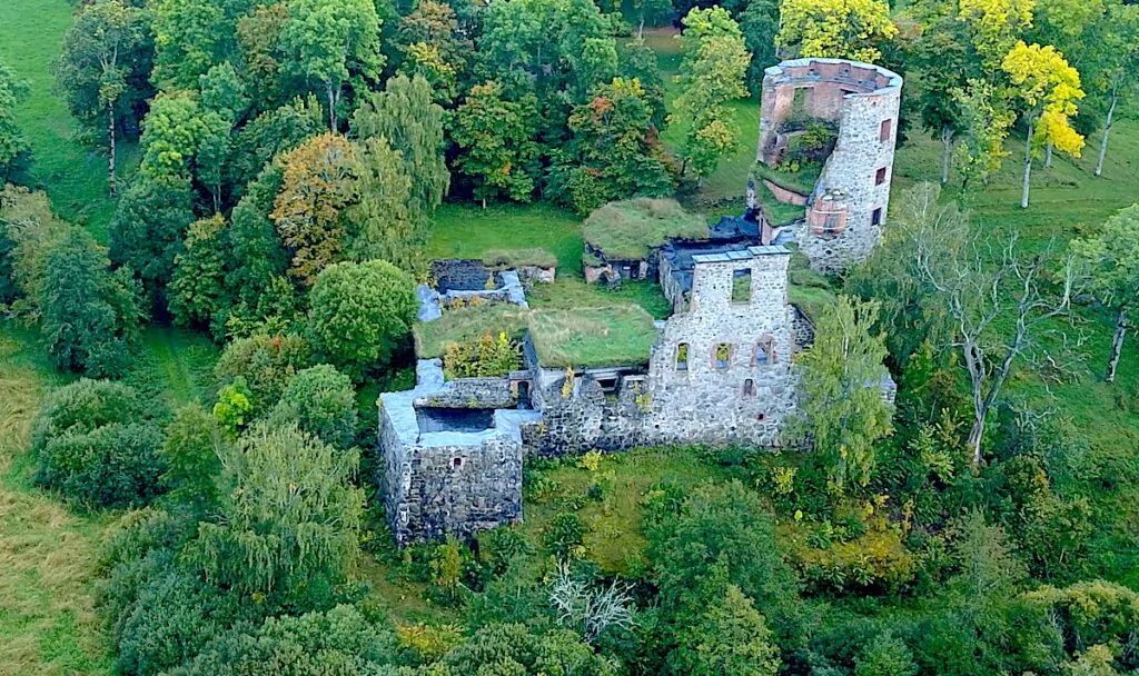 Slottsruiner i Sverige - Mörby slott