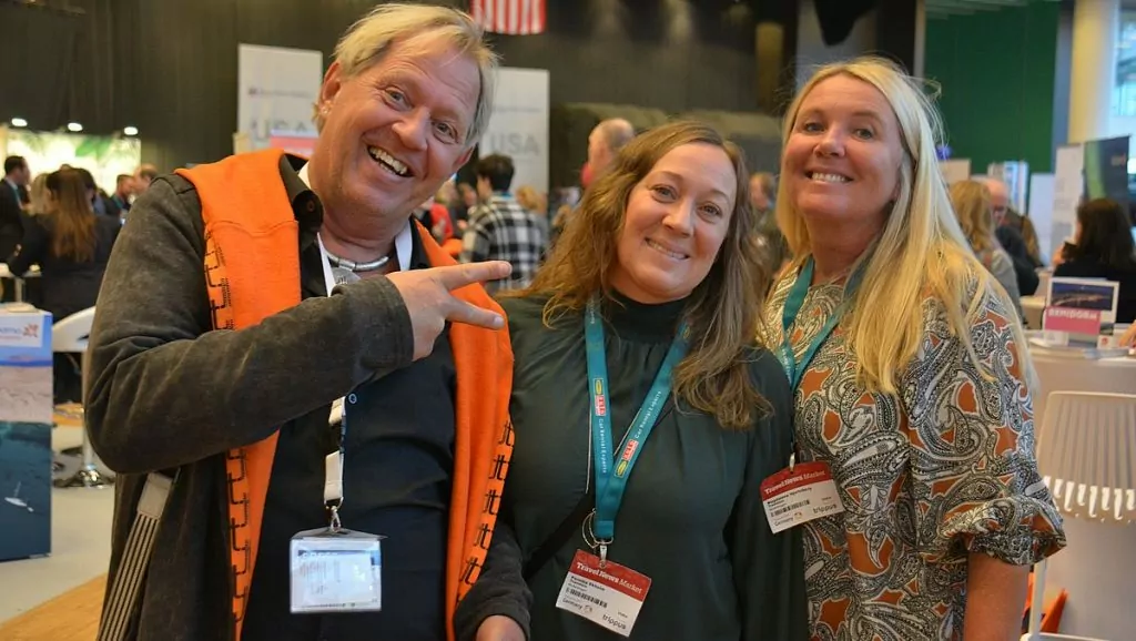 Mingel på Travel News Market 2019