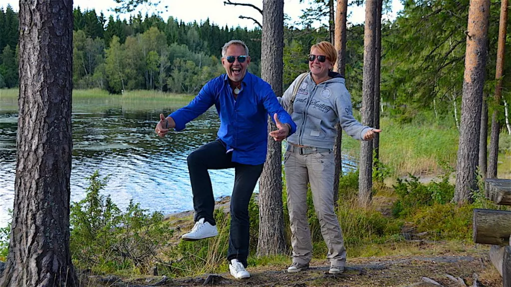 Peter och Helena, från resemagasinet FREEDOMtravel på Semester i Sverige