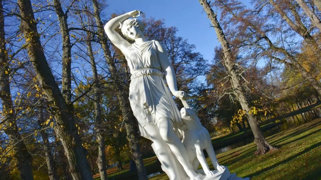 Drottningholm staty