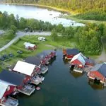 Ställplats i Sikhjälma hamn – naturskönt vid Hållnäs