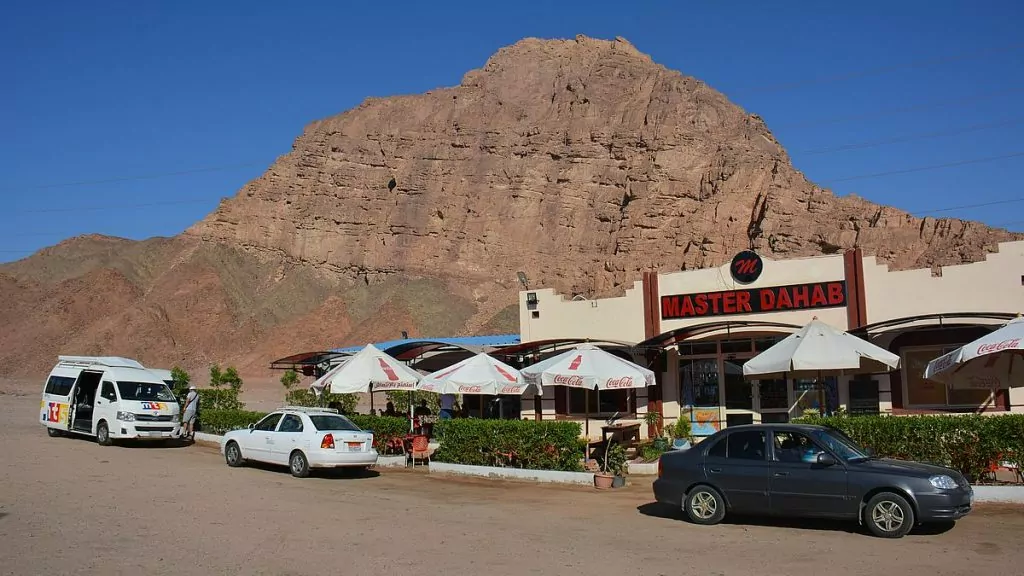 Rastplats i Dahab