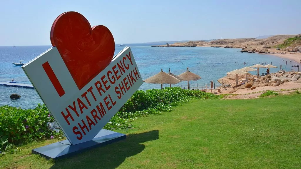 Stränder i Sharm el Sheikh