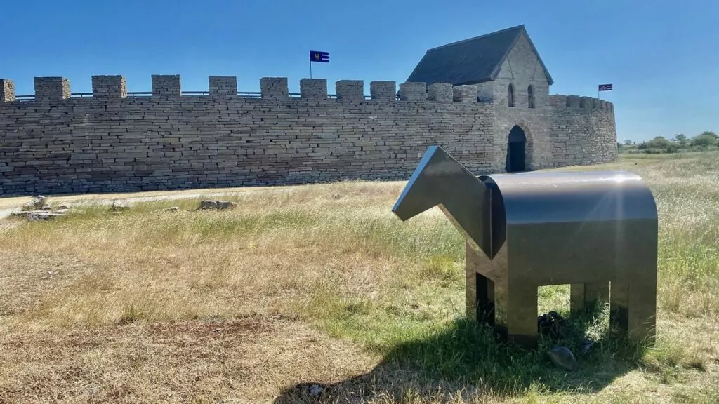 fornborgar på Öland - Eketorps borg